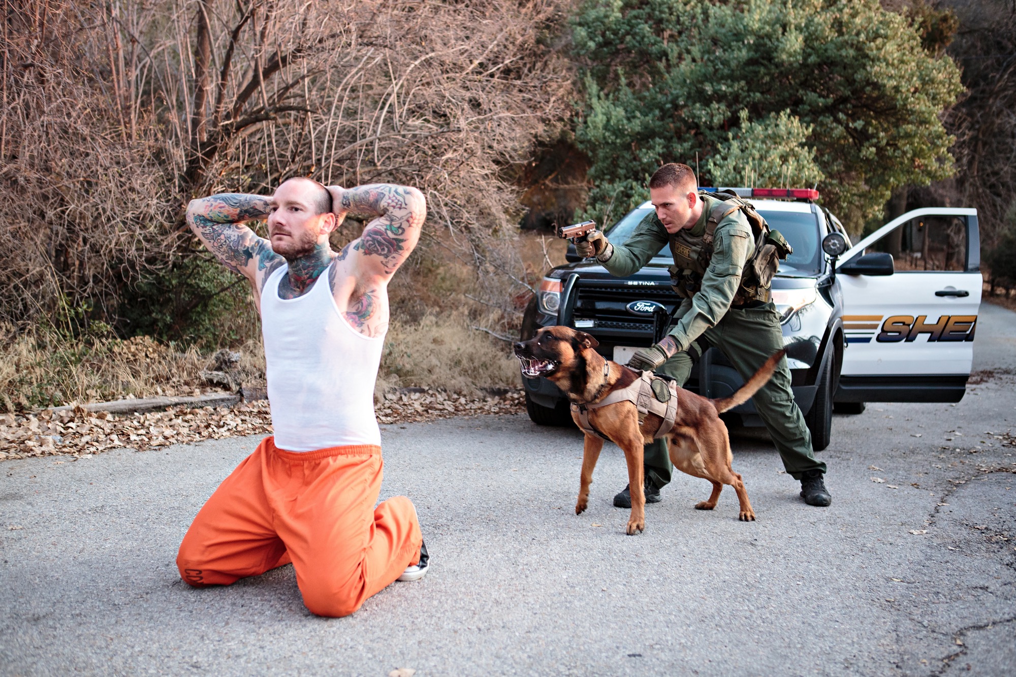  Artist & Actor Brandon Garic Notch - Photograph by www.J-Morton.com 