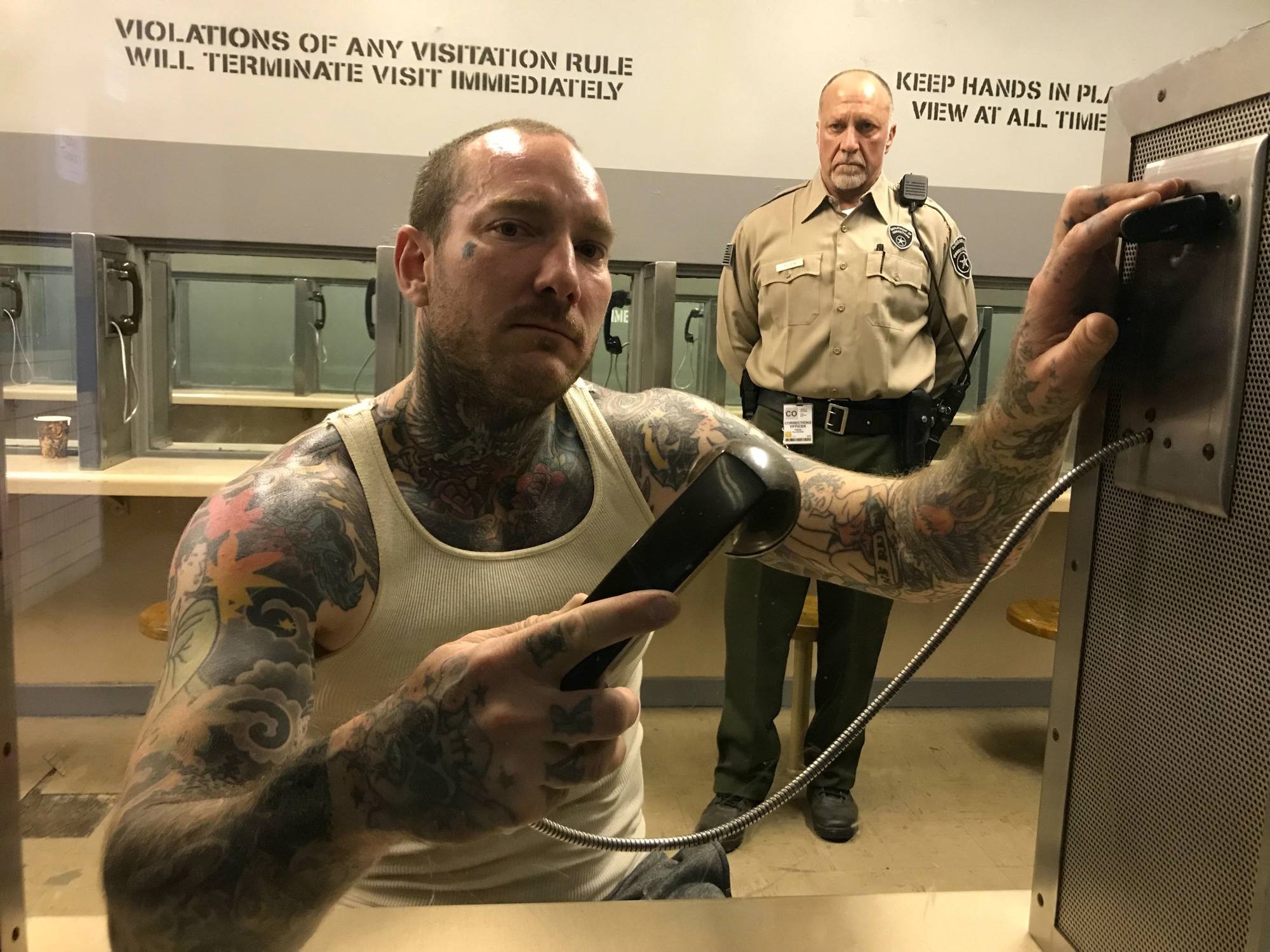  Artist & Actor Brandon Garic Notch in the movie Clemency 