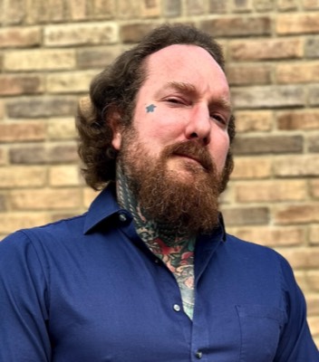  Actor Brandon Notch serious head shot 